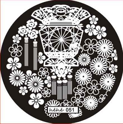 2019 Νέο !108 μοτίβα πλάκα σφράγισης νυχιών στρογγυλή από ανοξείδωτο ατσάλι Πρότυπα σφραγίδας εικόνας για στάμπα νυχιών