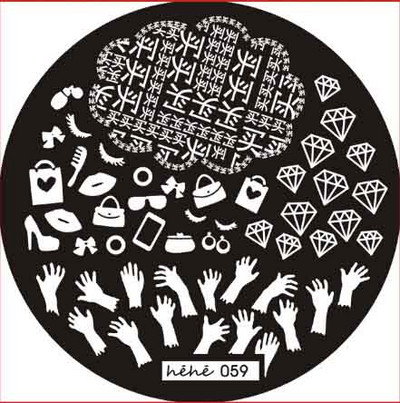 2019 Νέο !108 μοτίβα πλάκα σφράγισης νυχιών στρογγυλή από ανοξείδωτο ατσάλι Πρότυπα σφραγίδας εικόνας για στάμπα νυχιών