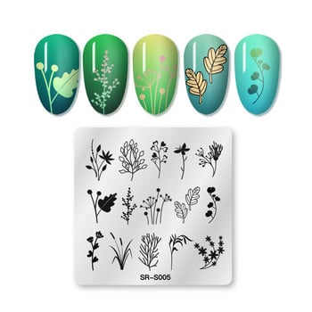 Mtssii ДНЕВНИК Плочи за щамповане на нокти Линия Картини Шаблони Дизайн на нокти от неръждаема стомана за печат Плоча с изображения за нокти