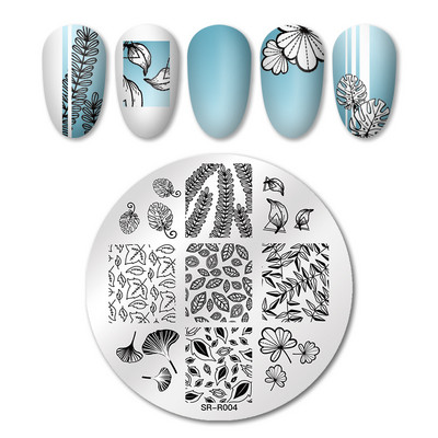 Mtssii DIARY Πλάκες σφράγισης νυχιών Γραμμές Εικόνες Στένσιλ Σχέδιο νυχιών από ανοξείδωτο χάλυβα για εκτύπωση Πλάκα εικόνας Nail Art