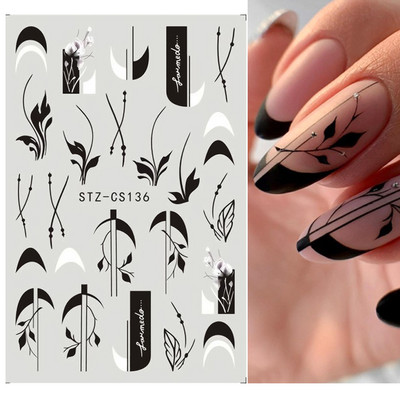 1τμχ Αυτοκόλλητα νυχιών Evil Eye Red Heart Χαριτωμένο σχέδιο Valentine Sliders για νύχια Διακόσμηση Αυτοκόλλητα 3D αυτοκόλλητο μανικιούρ SWSW-CS012