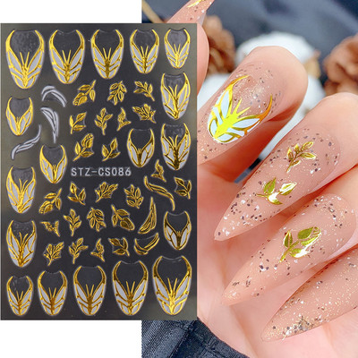 1τμχ Αυτοκόλλητα νυχιών Evil Eye Red Heart Χαριτωμένο σχέδιο Valentine Sliders για νύχια Διακόσμηση Αυτοκόλλητα 3D αυτοκόλλητο μανικιούρ SWSW-CS012