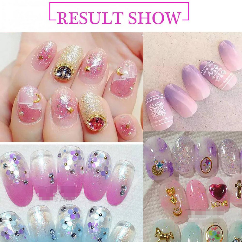 Στυλό νυχιών Διπλής όψης Γυάλισμα με στάμπα κεφαλής Ζωγραφική Μανικιούρ Βερνίκι νυχιών Stamper Plate Stamp Stippling Tool Πρότυπα νυχιών