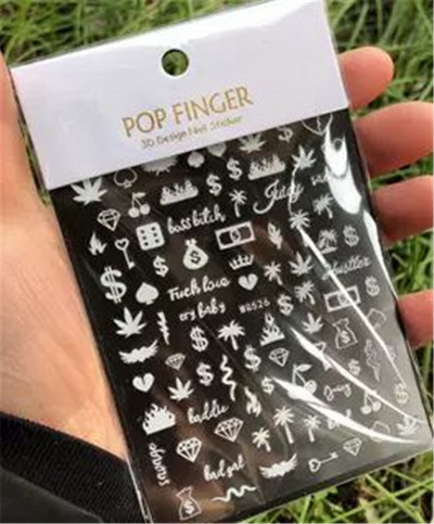 Αυτοκόλλητα νυχιών με πινακίδα 100 δολαρίων Αξεσουάρ νυχιών χαρτί σχέδιο με χρήματα Αυτοκόλλητα αυτοκόλλητα νυχιών Συμβουλές για μανικιούρ Διακόσμηση