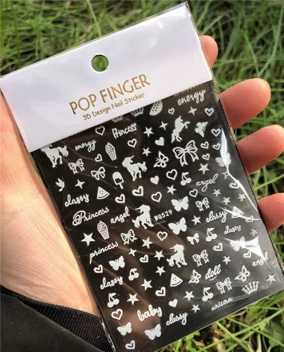 Αυτοκόλλητα νυχιών με πινακίδα 100 δολαρίων Αξεσουάρ νυχιών χαρτί σχέδιο με χρήματα Αυτοκόλλητα αυτοκόλλητα νυχιών Συμβουλές για μανικιούρ Διακόσμηση