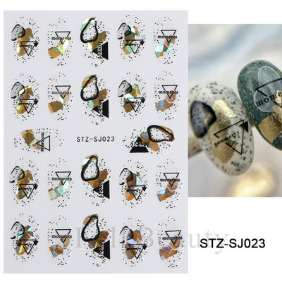 Χαριτωμένα χριστουγεννιάτικα συρόμενα τρισδιάστατο αυτοκόλλητο νυχιών καρτούν αρκουδάκι Σχέδια ζώων Λευκή νιφάδα χιονιού άλκες χειμερινή αυτοκόλλητη διακόσμηση LASTZ-CS189