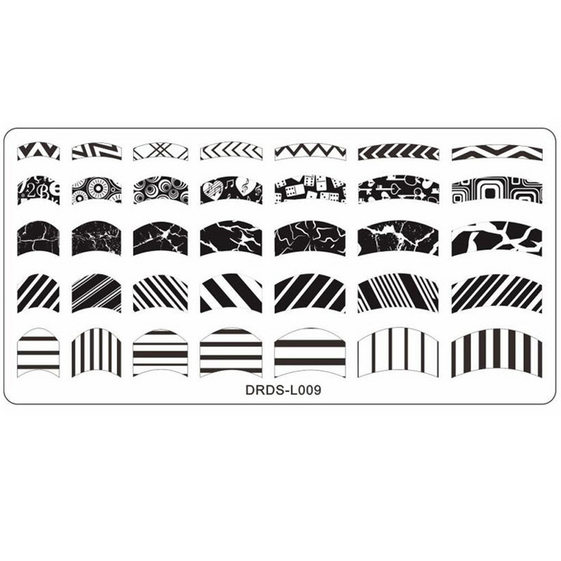 Σειρά πεταλούδας Πλάκα σφράγισης Πλάκες για σφράγιση φιδιών/λουλουδιών/γατών Πρότυπο πινακίδας τέχνης νυχιών από ανοξείδωτο ατσάλι Πλάκα εικόνας σχεδίου νυχιών