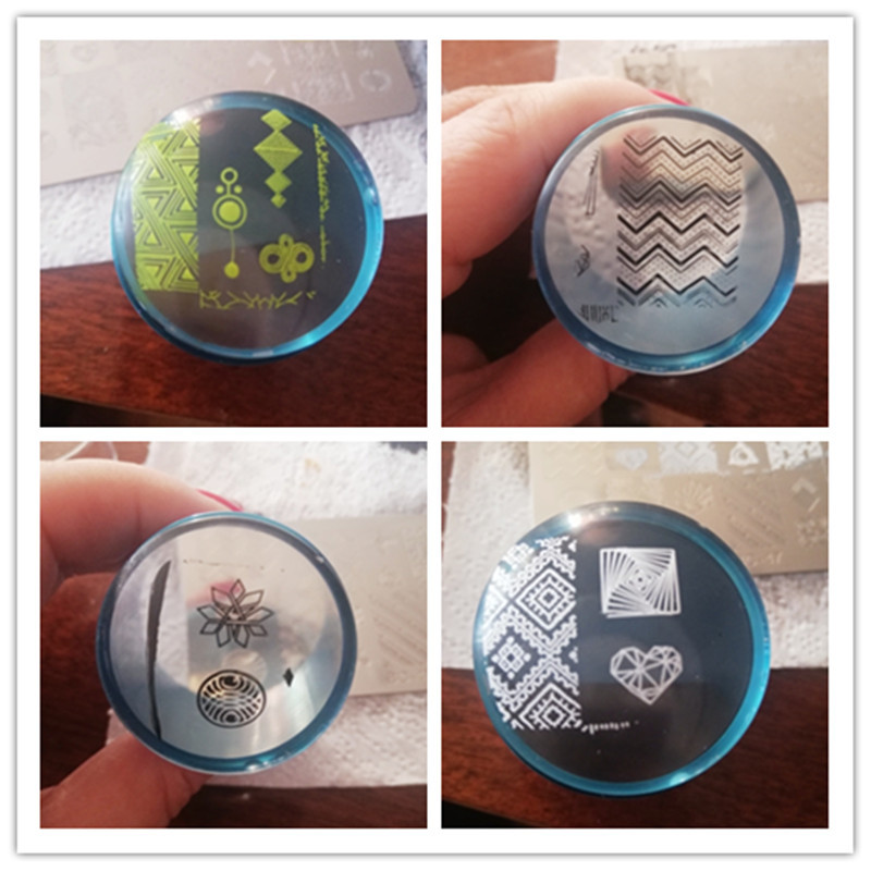 1 τεμ 12*6cm BC Series Flower Nail Stamping Plate DIY Image Πρότυπα μανικιούρ για τέχνη νυχιών Στένσιλ Εργαλεία βερνικιού ομορφιάς