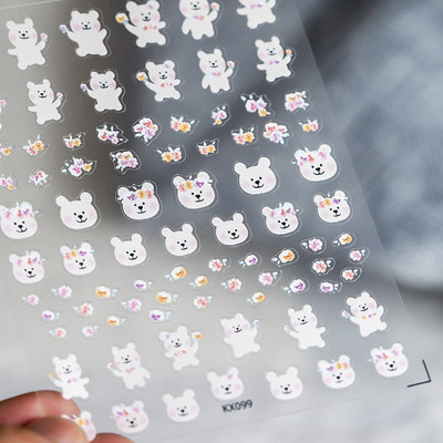 3D Dark Girl Butterfly Moth Αυτοκόλλητα Nail Art 5D μαλακά ανάγλυφα ανάγλυφα Χαλκομανίες νυχιών Διακοσμήσεις Χονδρική Αποστολή σταγόνων