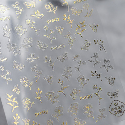 3D Dark Girl Butterfly Moth Αυτοκόλλητα Nail Art 5D μαλακά ανάγλυφα ανάγλυφα Χαλκομανίες νυχιών Διακοσμήσεις Χονδρική Αποστολή σταγόνων