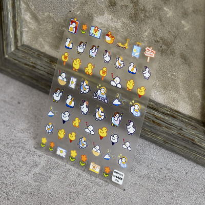 3D Pet Valentine Cute αυτοκόλλητα διακοσμητικά νυχιών Αυτοκόλλητα Lovely cartoon μανικιούρ αυτοκόλλητα Χονδρική