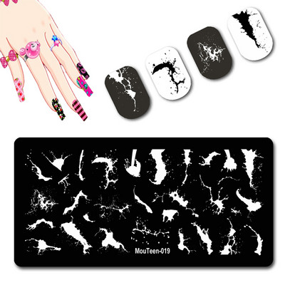 DISNEY Cartoon Elephant Nail Stamping Plate Cute Elephant stamping Plate Cartoon Character Nail Art Templates #058
