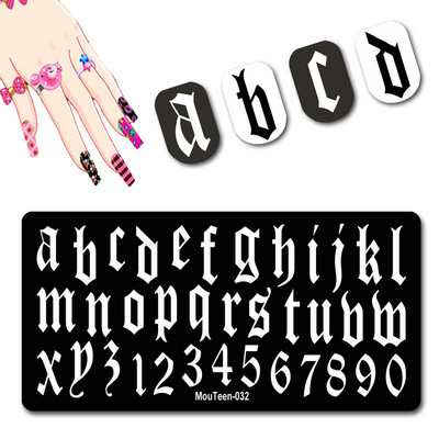 DISNEY Cartoon Elephant Nail Stamping Plate Cute Elephant stamping Plate Cartoon Character Nail Art Templates #058