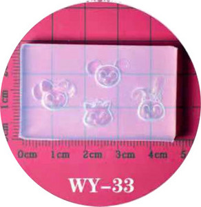 Τρισδιάστατο σκάλισμα με καλούπι νυχιών σιλικόνης για σφράγιση πρότυπο μονόκερου Χριστουγεννιάτικο σχέδιο DIY UV Gel Acrylic Crystal WY Νέες παραλαβές