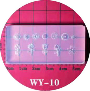 Τρισδιάστατο σκάλισμα με καλούπι νυχιών σιλικόνης για σφράγιση πρότυπο μονόκερου Χριστουγεννιάτικο σχέδιο DIY UV Gel Acrylic Crystal WY Νέες παραλαβές