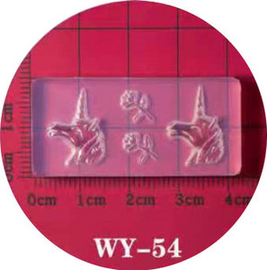 Τρισδιάστατο σκάλισμα με καλούπι νυχιών σιλικόνης για σφράγιση πρότυπο μονόκερου Χριστουγεννιάτικο σχέδιο DIY UV Gel Acrylic Crystal WY Νέες παραλαβές