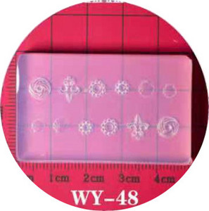 Τρισδιάστατο σκάλισμα με καλούπι νυχιών σιλικόνης για σφράγιση πρότυπο μονόκερου Χριστουγεννιάτικο σχέδιο DIY UV Gel Acrylic Crystal WY Νέες παραλαβές