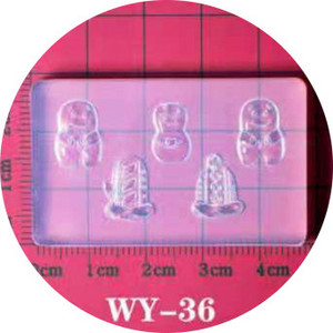 Τρισδιάστατο σκάλισμα με καλούπι νυχιών σιλικόνης για σφράγιση πρότυπο μονόκερου Χριστουγεννιάτικο σχέδιο DIY UV Gel Acrylic Crystal WY Νέες παραλαβές