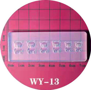 Τρισδιάστατο σκάλισμα με καλούπι νυχιών σιλικόνης για σφράγιση πρότυπο μονόκερου Χριστουγεννιάτικο σχέδιο DIY UV Gel Acrylic Crystal WY Νέες παραλαβές