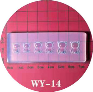 Τρισδιάστατο σκάλισμα με καλούπι νυχιών σιλικόνης για σφράγιση πρότυπο μονόκερου Χριστουγεννιάτικο σχέδιο DIY UV Gel Acrylic Crystal WY Νέες παραλαβές