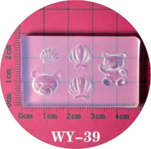 Τρισδιάστατο σκάλισμα με καλούπι νυχιών σιλικόνης για σφράγιση πρότυπο μονόκερου Χριστουγεννιάτικο σχέδιο DIY UV Gel Acrylic Crystal WY Νέες παραλαβές