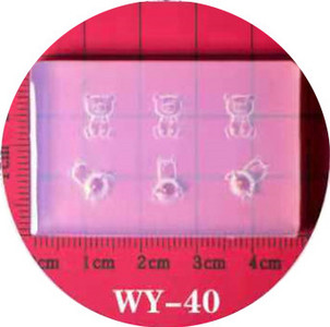 Τρισδιάστατο σκάλισμα με καλούπι νυχιών σιλικόνης για σφράγιση πρότυπο μονόκερου Χριστουγεννιάτικο σχέδιο DIY UV Gel Acrylic Crystal WY Νέες παραλαβές