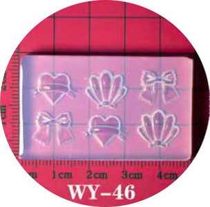 Τρισδιάστατο σκάλισμα με καλούπι νυχιών σιλικόνης για σφράγιση πρότυπο μονόκερου Χριστουγεννιάτικο σχέδιο DIY UV Gel Acrylic Crystal WY Νέες παραλαβές