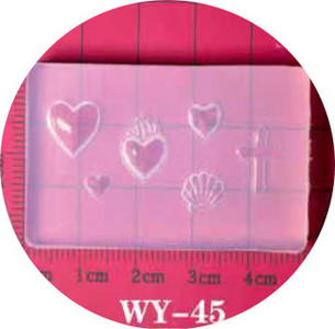 Τρισδιάστατο σκάλισμα με καλούπι νυχιών σιλικόνης για σφράγιση πρότυπο μονόκερου Χριστουγεννιάτικο σχέδιο DIY UV Gel Acrylic Crystal WY Νέες παραλαβές