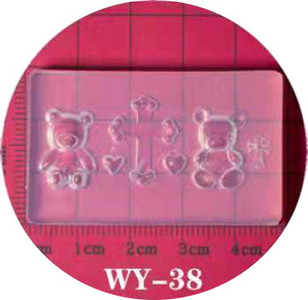 Τρισδιάστατο σκάλισμα με καλούπι νυχιών σιλικόνης για σφράγιση πρότυπο μονόκερου Χριστουγεννιάτικο σχέδιο DIY UV Gel Acrylic Crystal WY Νέες παραλαβές