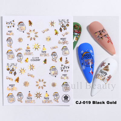 Χρυσά Φθινοπωρινά Φθινοπωρινά Φύλλα Νυχιών Σλάιντ Φύλλα σφενδάμου Γεωμετρική κορνίζα τρισδιάστατα αυτοκόλλητα αυτοκόλλητα λαμπερά αυτοκόλλητα νυχιών Διακοσμητικά φύλλα LACJ076