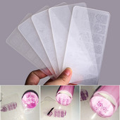 Σετ για πλάκες σφράγισης νυχιών Stamper Scraper Nail Art Stamp Stamp Plastic DIY Σετ προτύπων νυχιών Εργαλεία μανικιούρ νυχιών (BC01-BC10)
