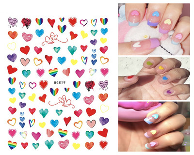 Αυτοκόλλητα νυχιών Καλοκαιρινή μαργαρίτα Φρούτα Λευκά λουλούδια Πέταλα Λουλούδια Πίσω Κόλλα Αυτοκόλλητα νυχιών Διακόσμηση για Συμβουλές νυχιών Ομορφιά