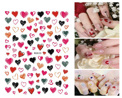 Αυτοκόλλητα νυχιών Καλοκαιρινή μαργαρίτα Φρούτα Λευκά λουλούδια Πέταλα Λουλούδια Πίσω Κόλλα Αυτοκόλλητα νυχιών Διακόσμηση για Συμβουλές νυχιών Ομορφιά