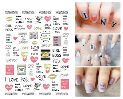 Αυτοκόλλητα νυχιών Καλοκαιρινή μαργαρίτα Φρούτα Λευκά λουλούδια Πέταλα Λουλούδια Πίσω Κόλλα Αυτοκόλλητα νυχιών Διακόσμηση για Συμβουλές νυχιών Ομορφιά