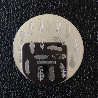 πλάκες σφράγισης νυχιών νιφάδα χιονιού πρότυπο λουλούδια πλάκα εικόνας εργαλεία εκτύπωσης νυχιών σειρά zjoys