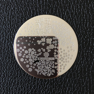 πλάκες σφράγισης νυχιών νιφάδα χιονιού πρότυπο λουλούδια πλάκα εικόνας εργαλεία εκτύπωσης νυχιών σειρά zjoys