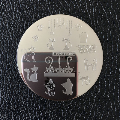 πλάκες σφράγισης νυχιών νιφάδα χιονιού πρότυπο λουλούδια πλάκα εικόνας εργαλεία εκτύπωσης νυχιών σειρά zjoys