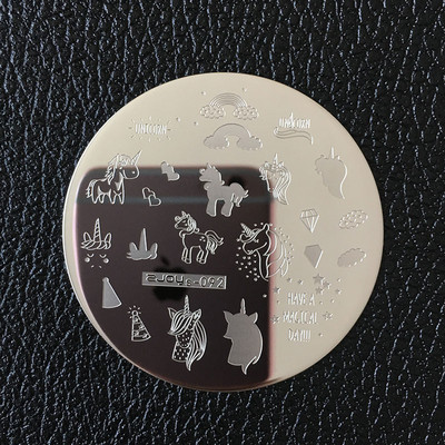 πλάκες σφράγισης νυχιών νιφάδα χιονιού πρότυπο λουλούδια πλάκα εικόνας εργαλεία εκτύπωσης νυχιών σειρά zjoys