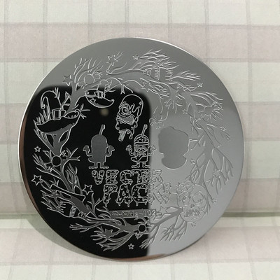 πλάκες σφράγισης νυχιών νιφάδα χιονιού πρότυπο λουλούδια πλάκα εικόνας εργαλεία εκτύπωσης νυχιών σειρά zjoys