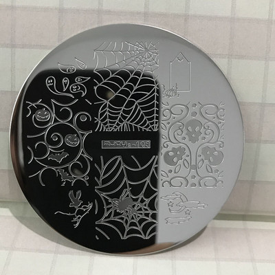 πλάκες σφράγισης νυχιών νιφάδα χιονιού πρότυπο λουλούδια πλάκα εικόνας εργαλεία εκτύπωσης νυχιών σειρά zjoys