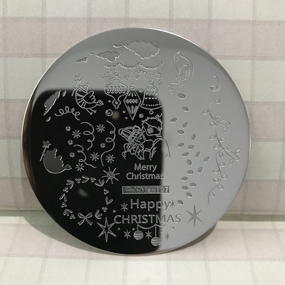 πλάκες σφράγισης νυχιών νιφάδα χιονιού πρότυπο λουλούδια πλάκα εικόνας εργαλεία εκτύπωσης νυχιών σειρά zjoys