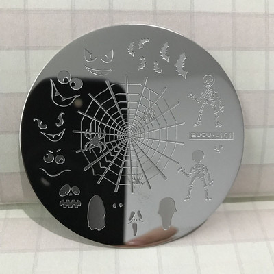 πλάκες σφράγισης νυχιών νιφάδα χιονιού πρότυπο λουλούδια πλάκα εικόνας εργαλεία εκτύπωσης νυχιών σειρά zjoys