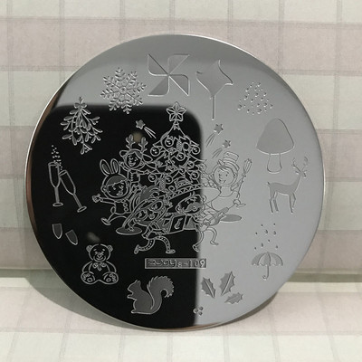 πλάκες σφράγισης νυχιών νιφάδα χιονιού πρότυπο λουλούδια πλάκα εικόνας εργαλεία εκτύπωσης νυχιών σειρά zjoys