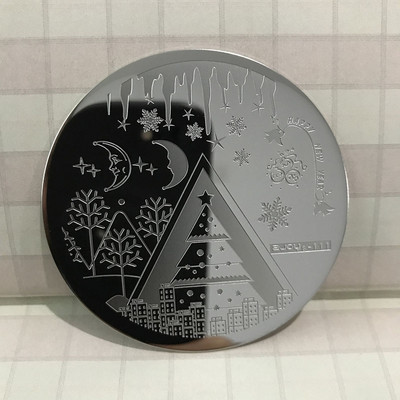 πλάκες σφράγισης νυχιών νιφάδα χιονιού πρότυπο λουλούδια πλάκα εικόνας εργαλεία εκτύπωσης νυχιών σειρά zjoys