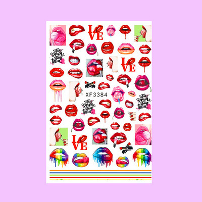 1 φύλλο κούκλα Bratz 3D αυτοκόλλητα νυχιών Αυτοκόλλητα συρόμενα αυτοκόλλητα αυτοκόλλητα αυτοκόλλητα για μανικιούρ Συμβουλή περιτυλίγματος αλουμινόχαρτο νύχια DIY Διακόσμηση