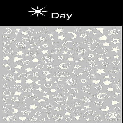 1 τεμ. Αυτοκόλλητο νυχιών με ζυγαριά ψαριού Αυτοκόλλητο με αυτοκόλλητα με δίχτυα γραμμή γεωμετρία κούφιο αυτοκόλλητο 3D ντεκόρ μανικιούρ με πρότυπο