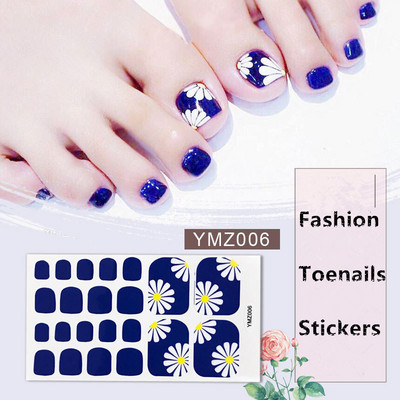 Μονόχρωμα Glitter Nail Art Polish Αυτοκόλλητα Pure Color Αυτοκόλλητα Περιτυλίγματα Νυχιών Λωρίδες πεντικιούρ