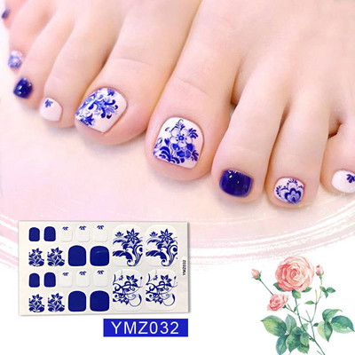 Μονόχρωμα Glitter Nail Art Polish Αυτοκόλλητα Pure Color Αυτοκόλλητα Περιτυλίγματα Νυχιών Λωρίδες πεντικιούρ