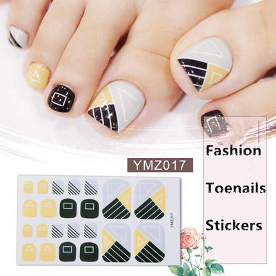 Μονόχρωμα Glitter Nail Art Polish Αυτοκόλλητα Pure Color Αυτοκόλλητα Περιτυλίγματα Νυχιών Λωρίδες πεντικιούρ