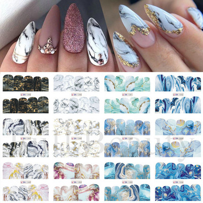 12tk Love Heart Water Küünekleebised Inglise kirjakleebised Sõbrapäeva liugurid Nail Art Dekoratsioon 2023 Maniküüri näpunäited LABY001-012